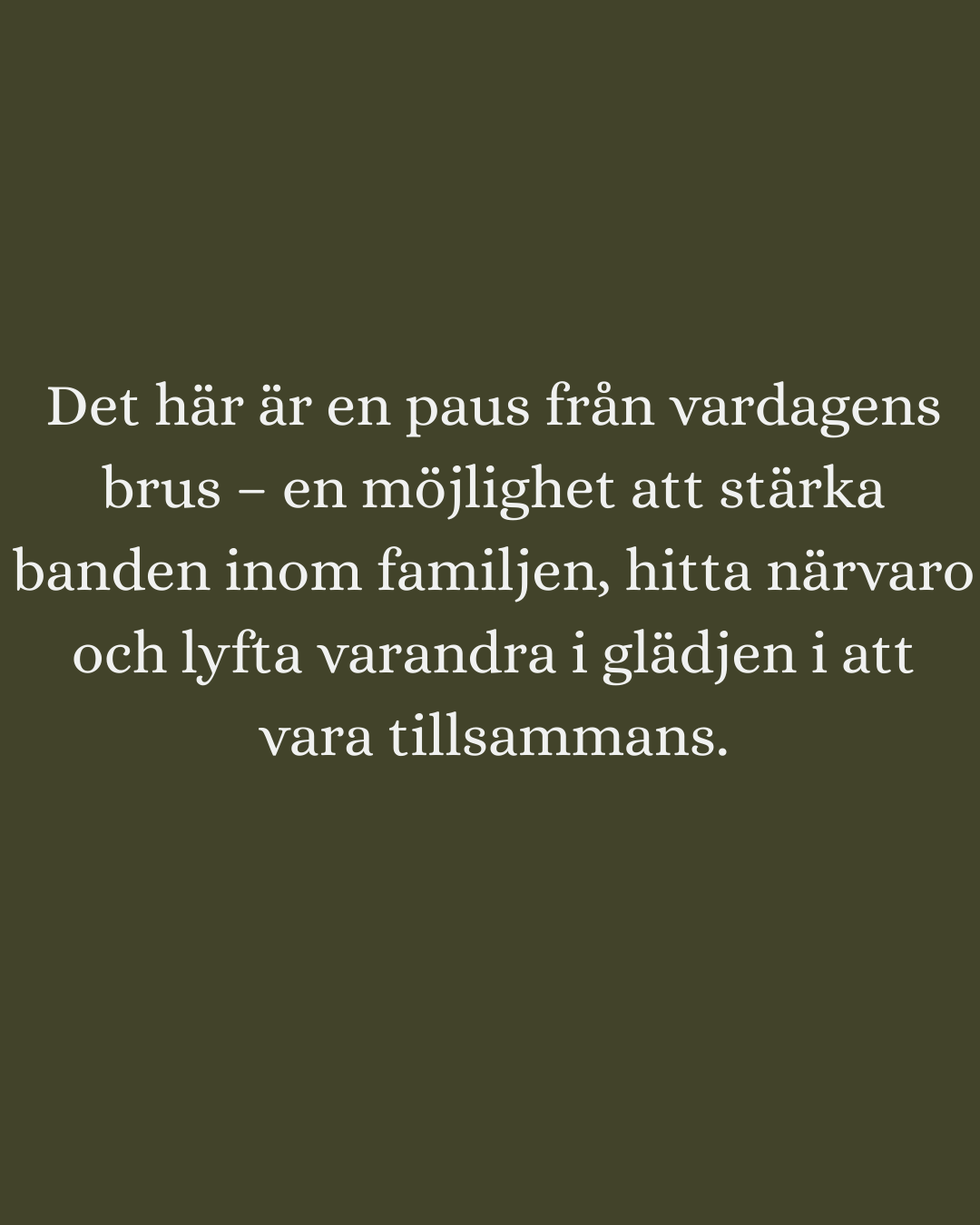 TILLSAMMANS-dagar Yoga, kreativitet & gemenskap för FAMILJ.