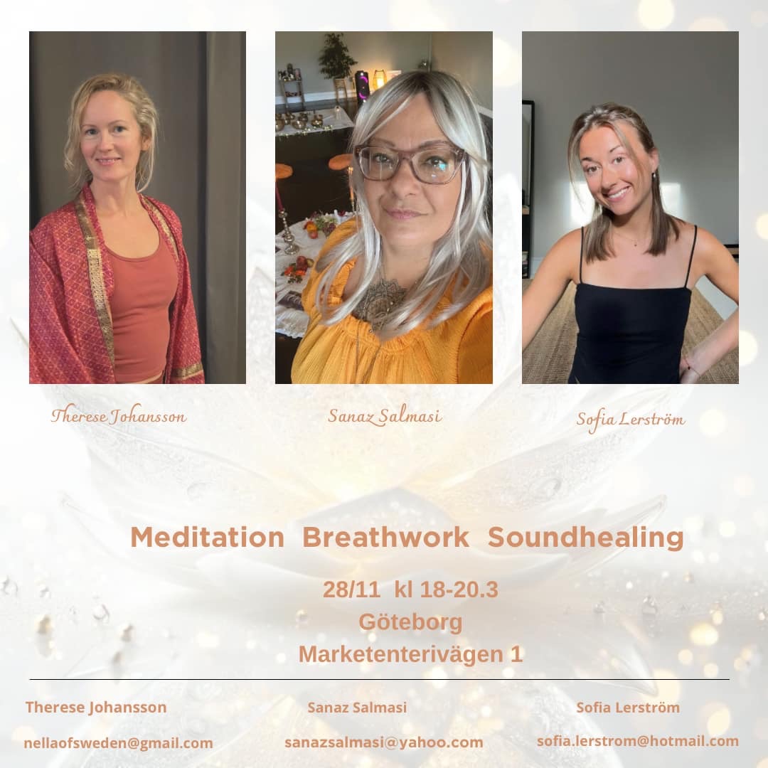 Meditation, breathwork & soundhealing