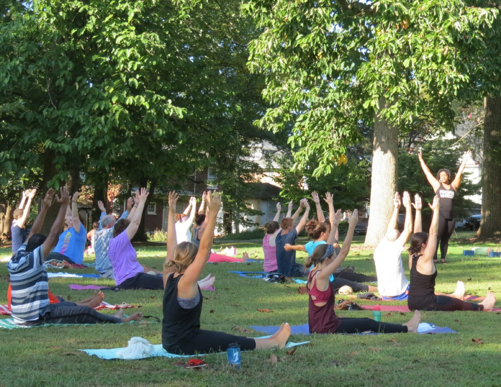 Yoga in the park for Women