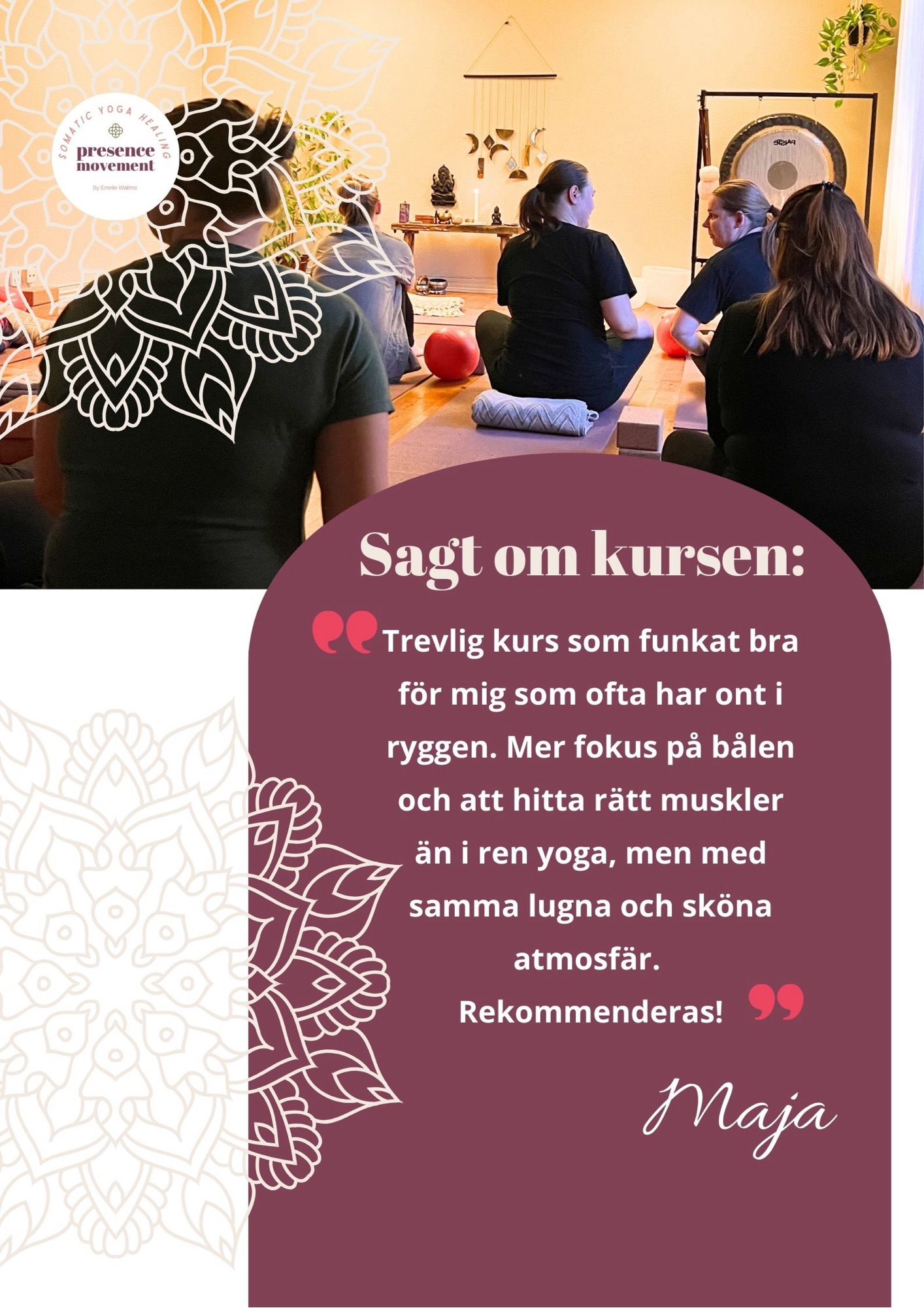 YOGAlates kurs 8v. MARS