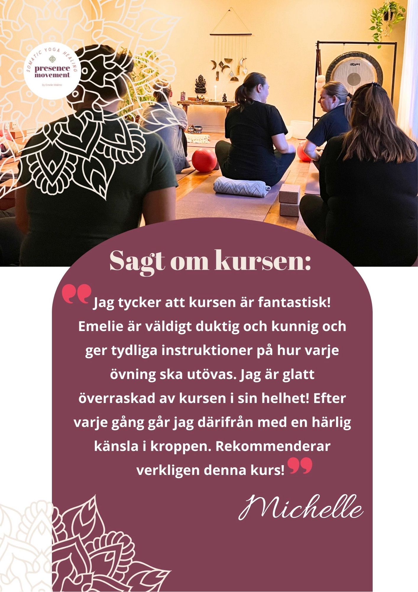 YOGAlates kurs 8v. MARS