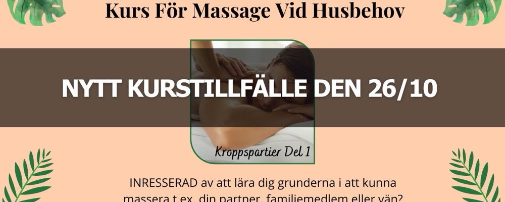 Massage Vid Husbehov