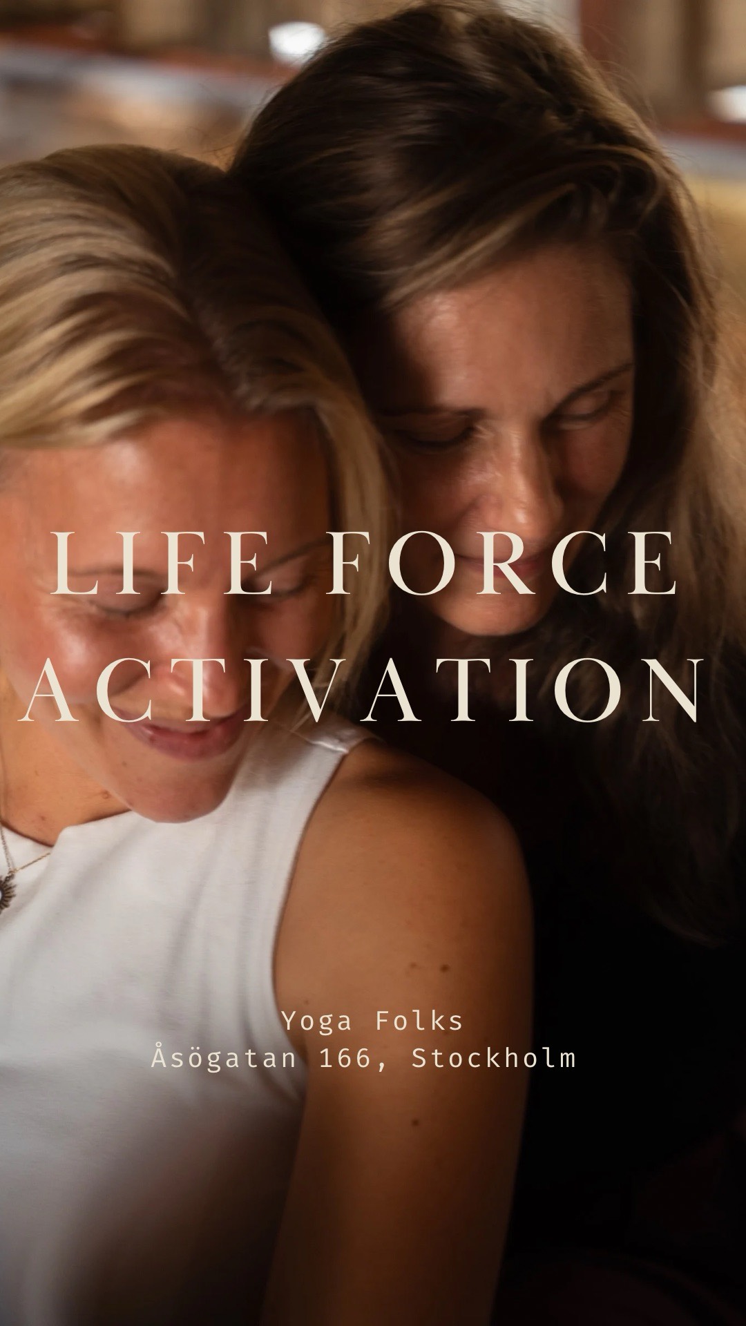 Life Force Activation Stockholm med Lisen & Petra
