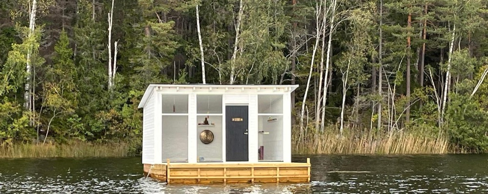 Yoga på flotten