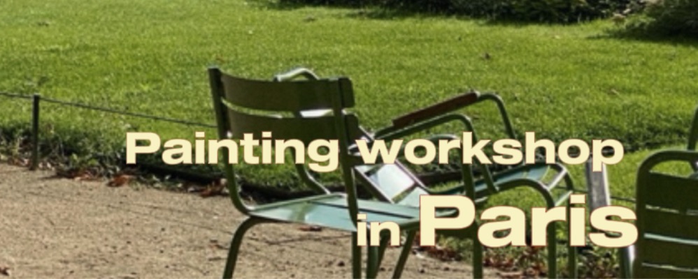 Intuitive Painting workshop Jardin des Tuileries, paris🎨