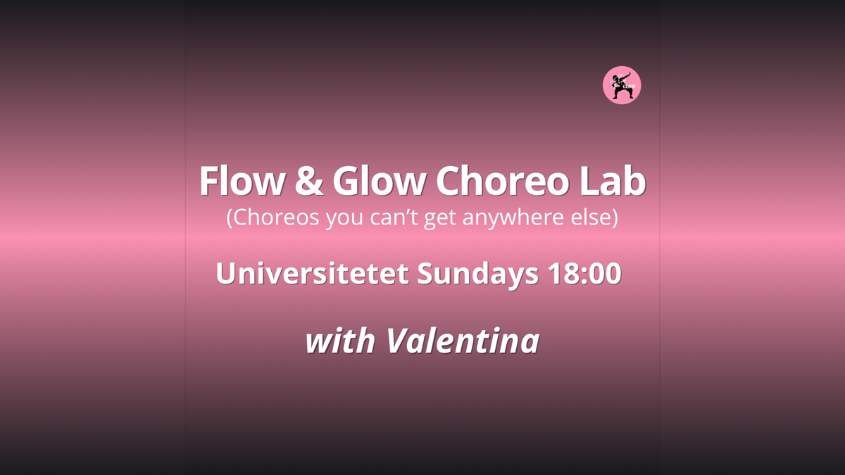 Start 26 April - Sundays 18:00 F&G Choreo Lab with Valentina