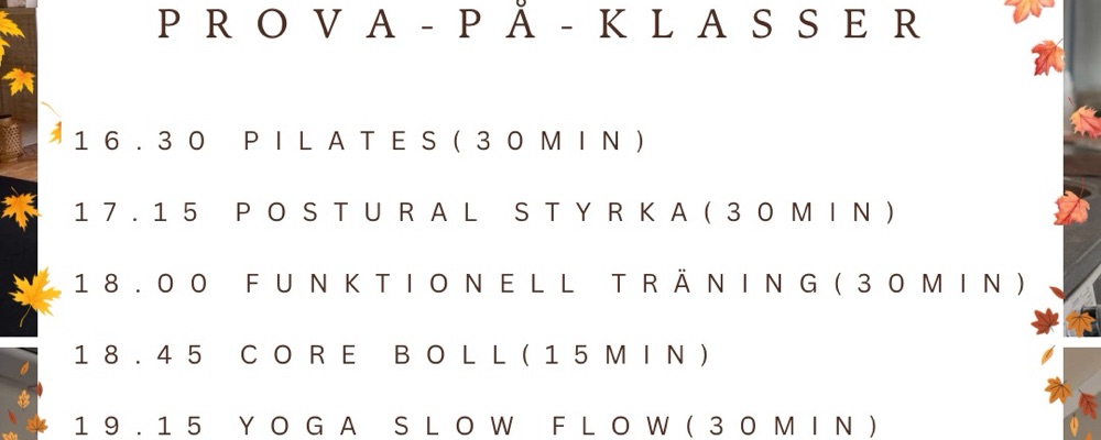 Prova-på Core boll