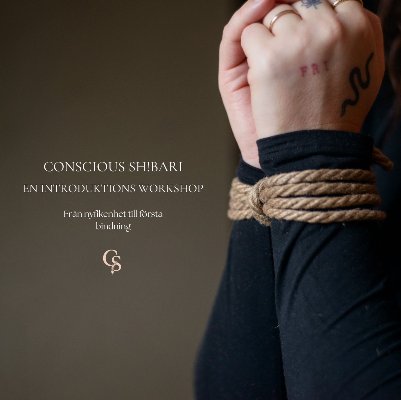 Shibari: En introduktions workshop 17/1 (MAN)