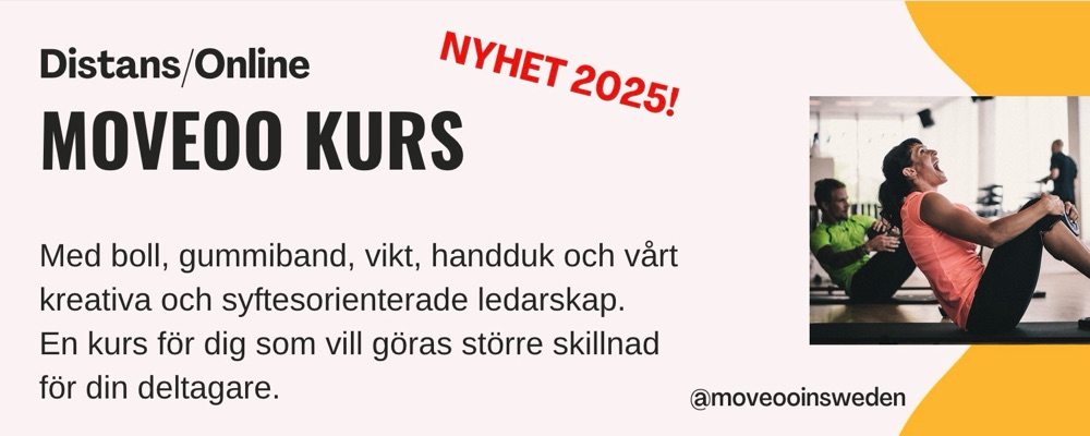 Moveoo Kurs, start 9 feb, 4 veckor
