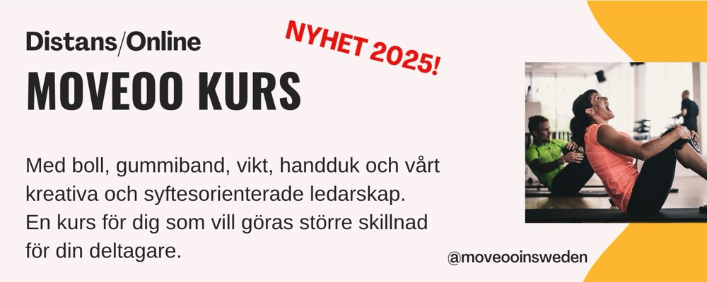 Moveoo Kurs, start 2 feb, 4 veckor