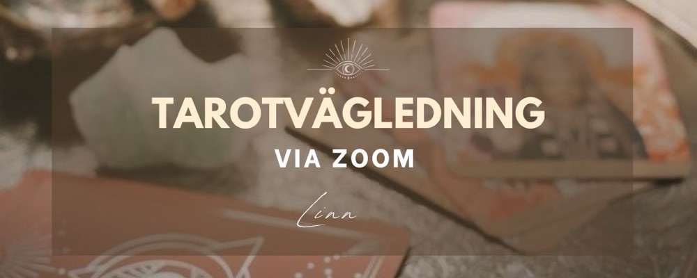 Tarotvägledning 45 min (Zoom) övningspris