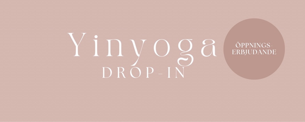 Drop in yinyoga