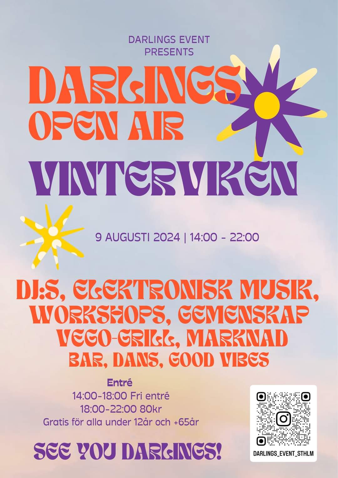 DARLINGS open air i Vinterviken
