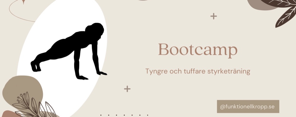 Bootcamp - tyngre och tuffare styrketräning