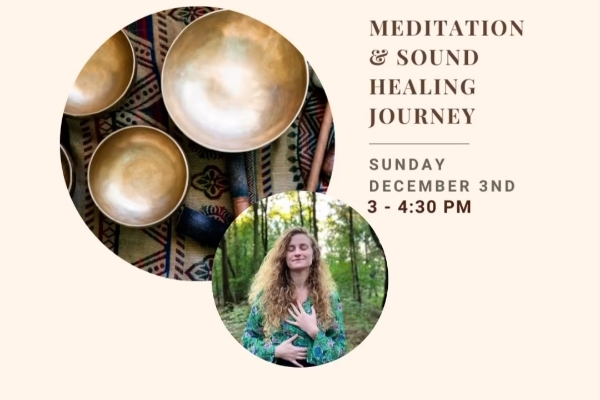 Meditation and Sound Healing with Emmeline