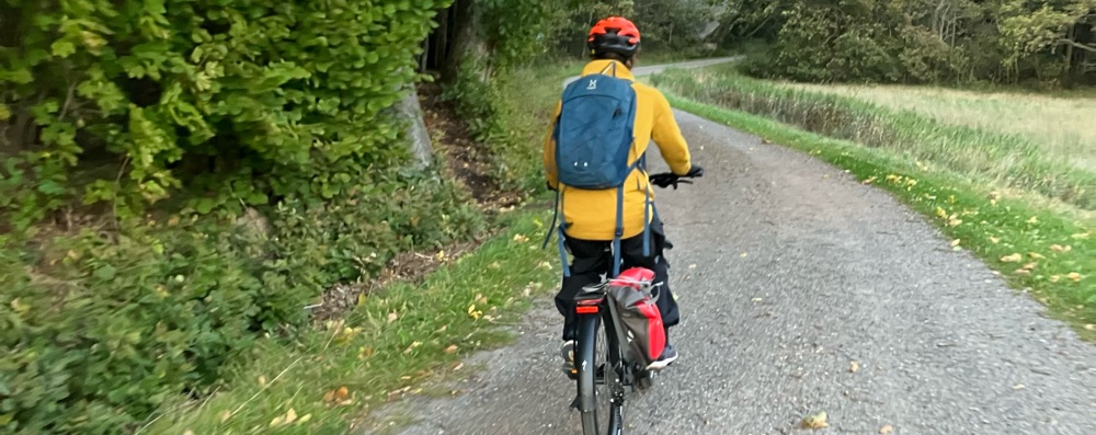 Social cykling på grus och mindre trafikerade vägar