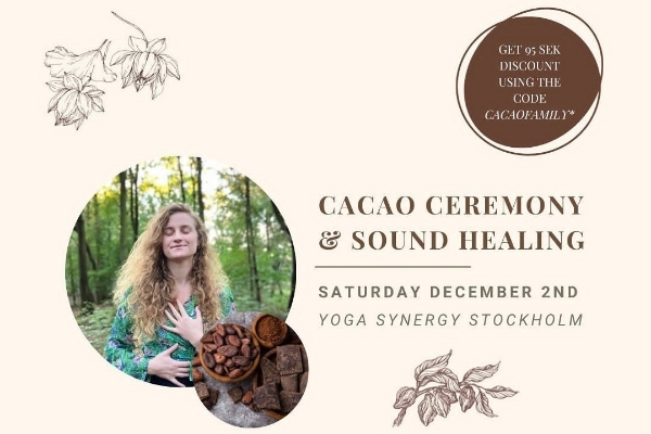 Cacao Ceremony and Sound Healing with Emmeline
