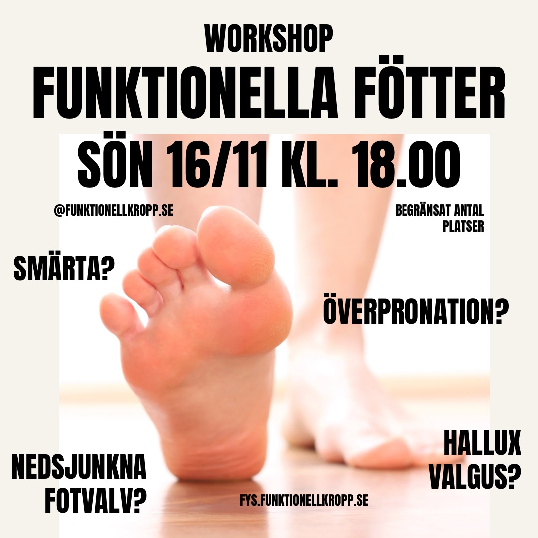 Workshop - Funktionella fötter