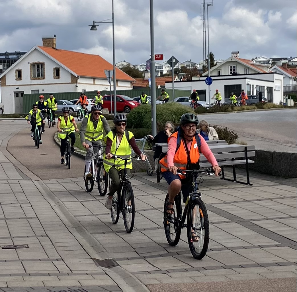 Cykla i grupp (företag/komisgäng)
