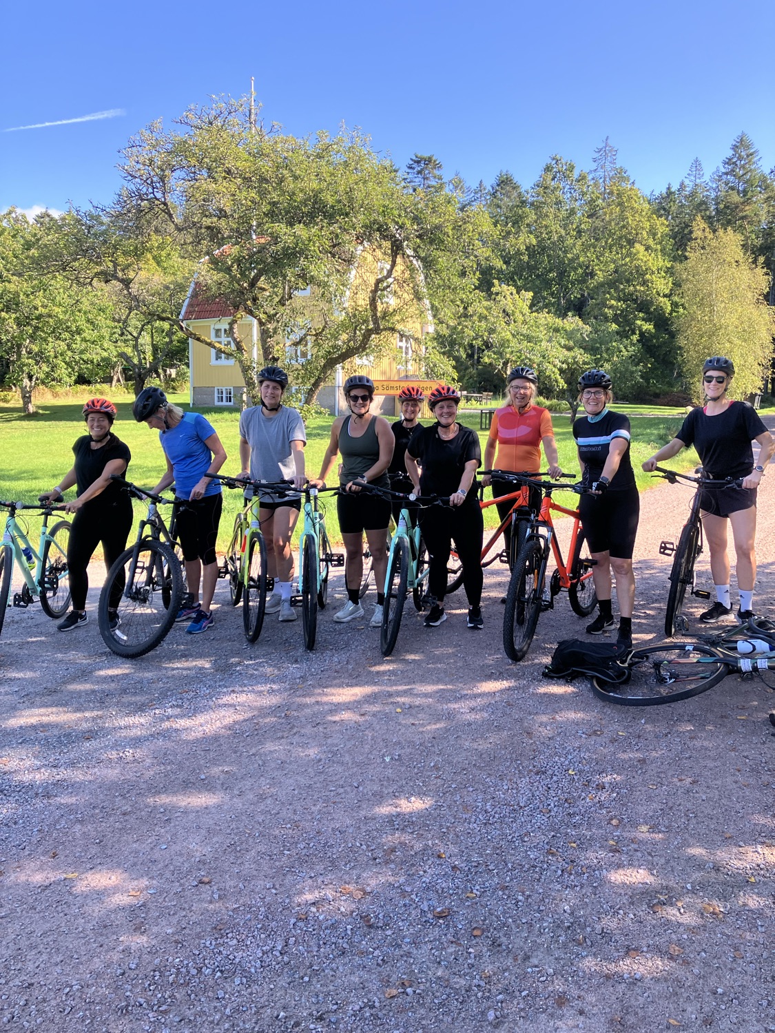 Cykla i grupp (företag/komisgäng)