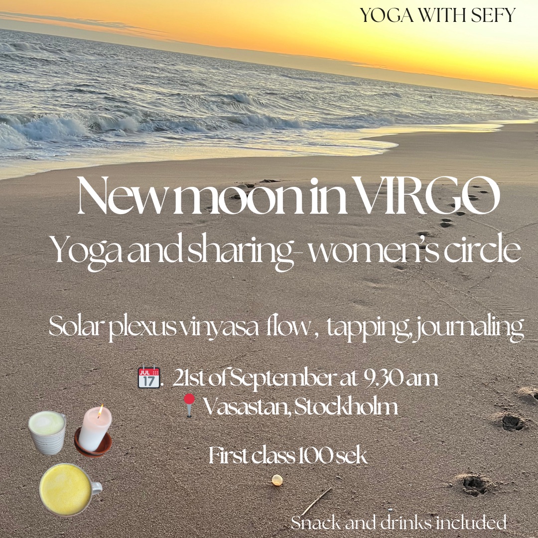 New moon in Virgo- yoga in Vasastan