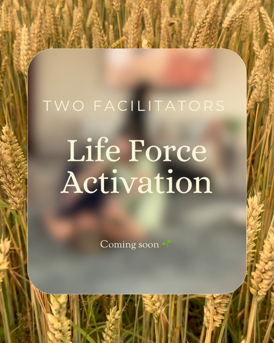 Two facilitators LFA | Life Force Activation 🌱🌱