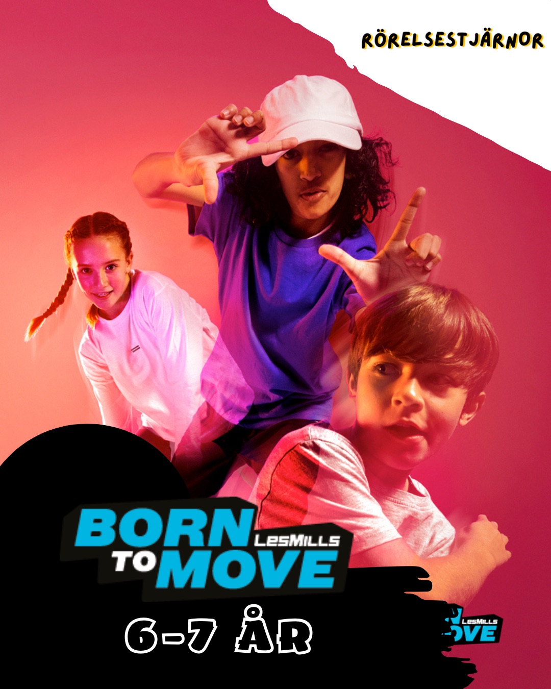 Born To Move 6-7 år (Les Mills)