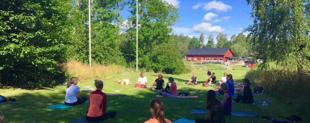 Yoga under eken