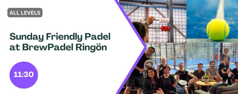 Friendly Padel at BrewPadel (All Levels)