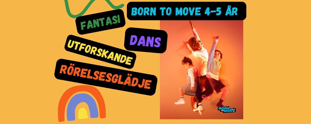 Born To Move 4-5 år (Les Mills)