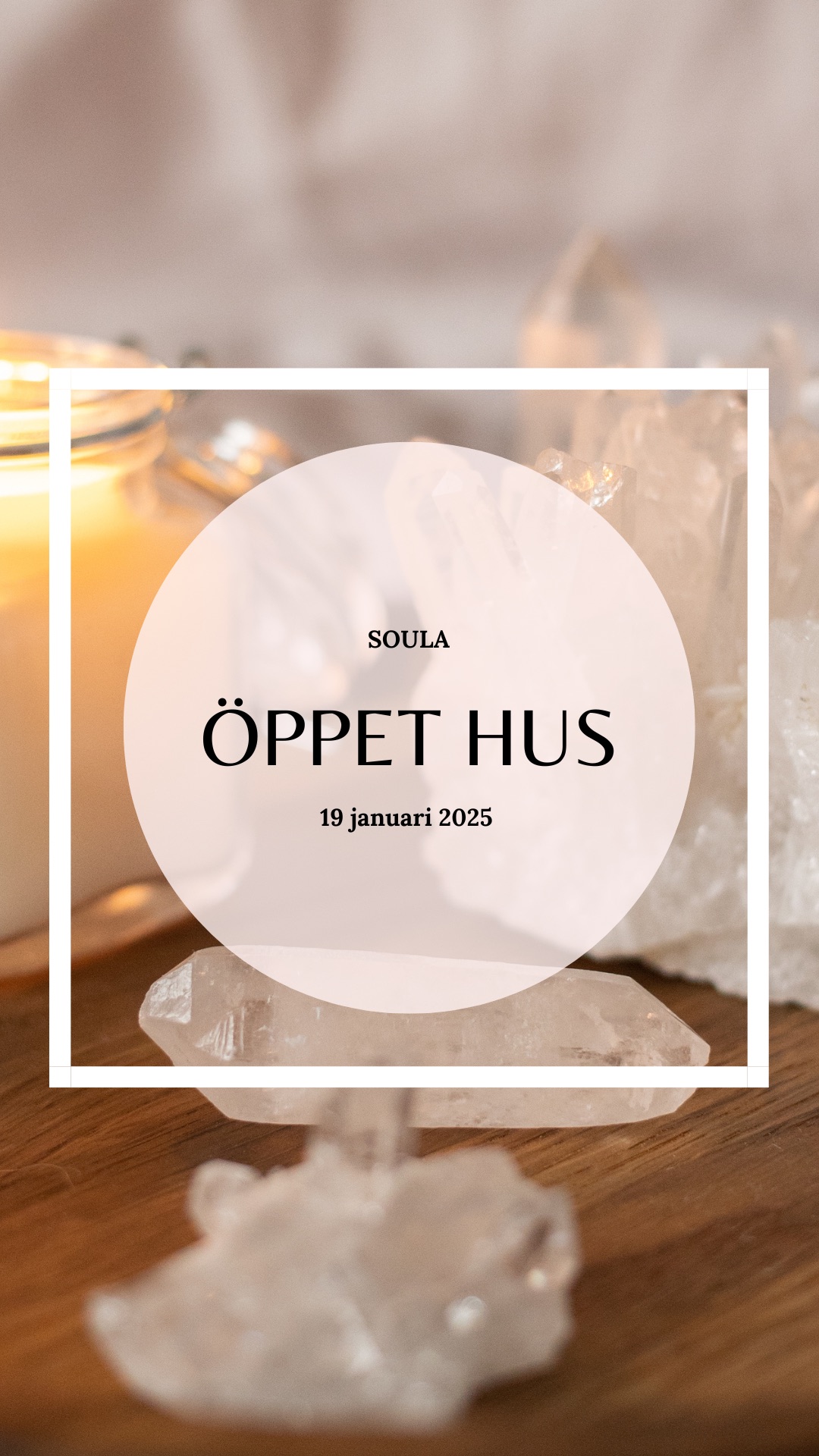 Workshop med Karolina: Intuition och energihygien