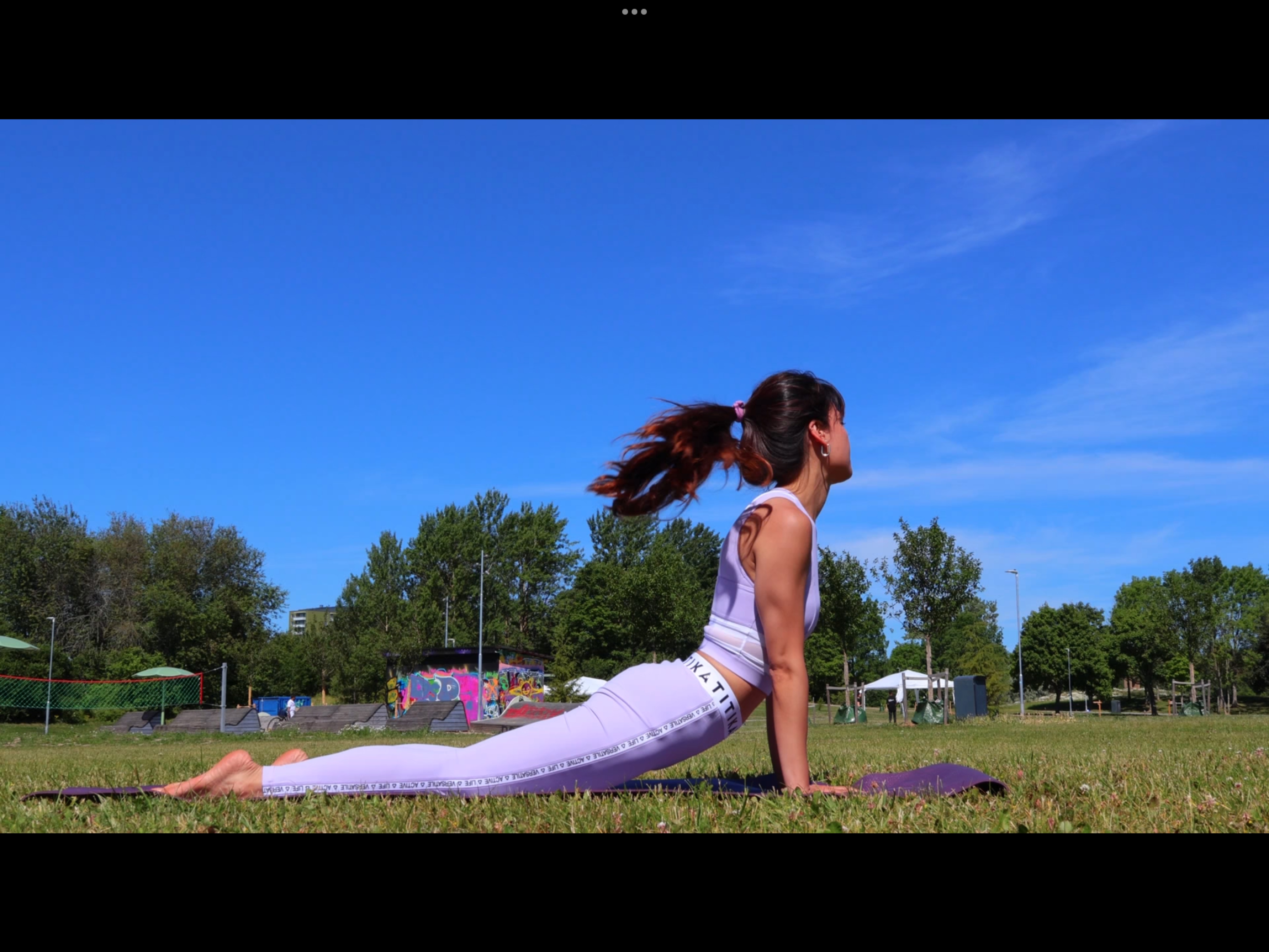 Pilates i Parken