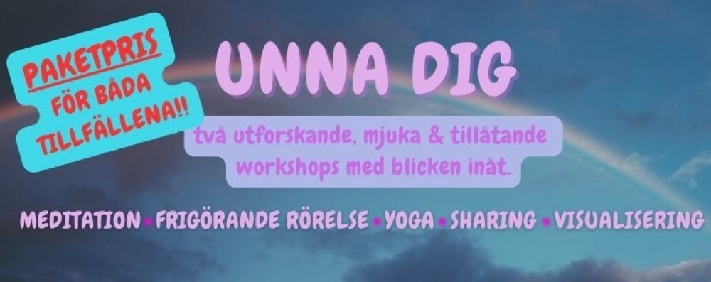 DUO - UNNA DIG 9 & 16/6 - Mjuka workshops med blicken inåt