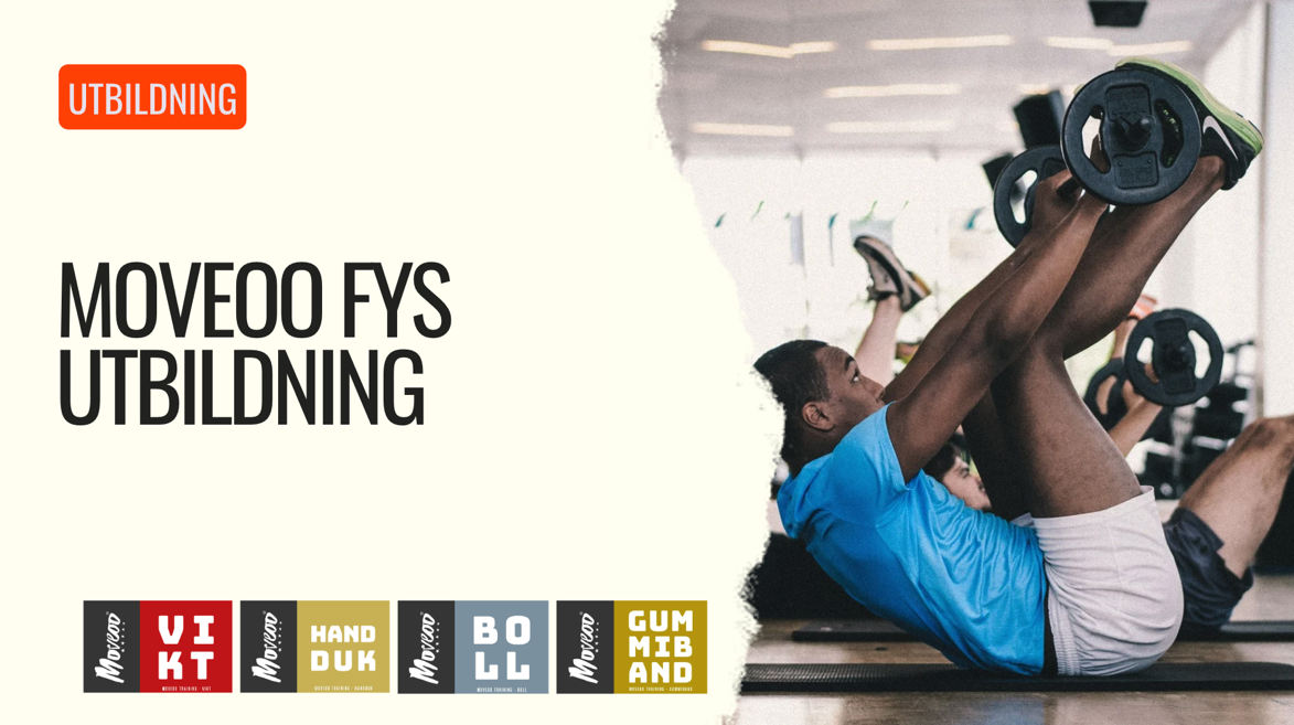 Moveoo fysträning Utbildning