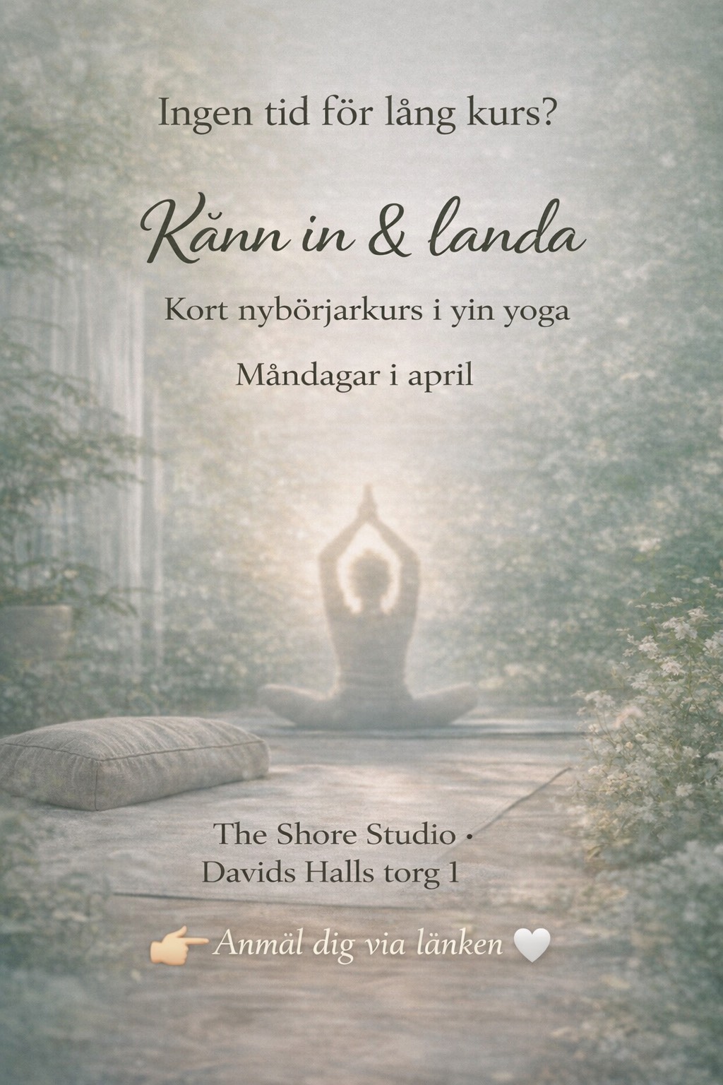 Nybörjare kurs i Yin Yoga
