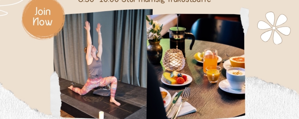 Frukost Yoga Quality hotel Winn