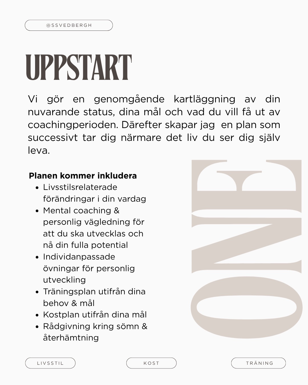LIVSSTILSCOACHING med Susanna