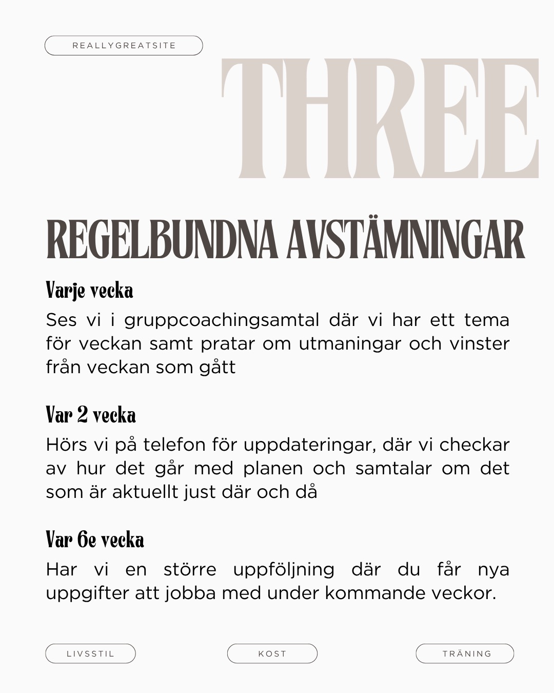 LIVSSTILSCOACHING med Susanna