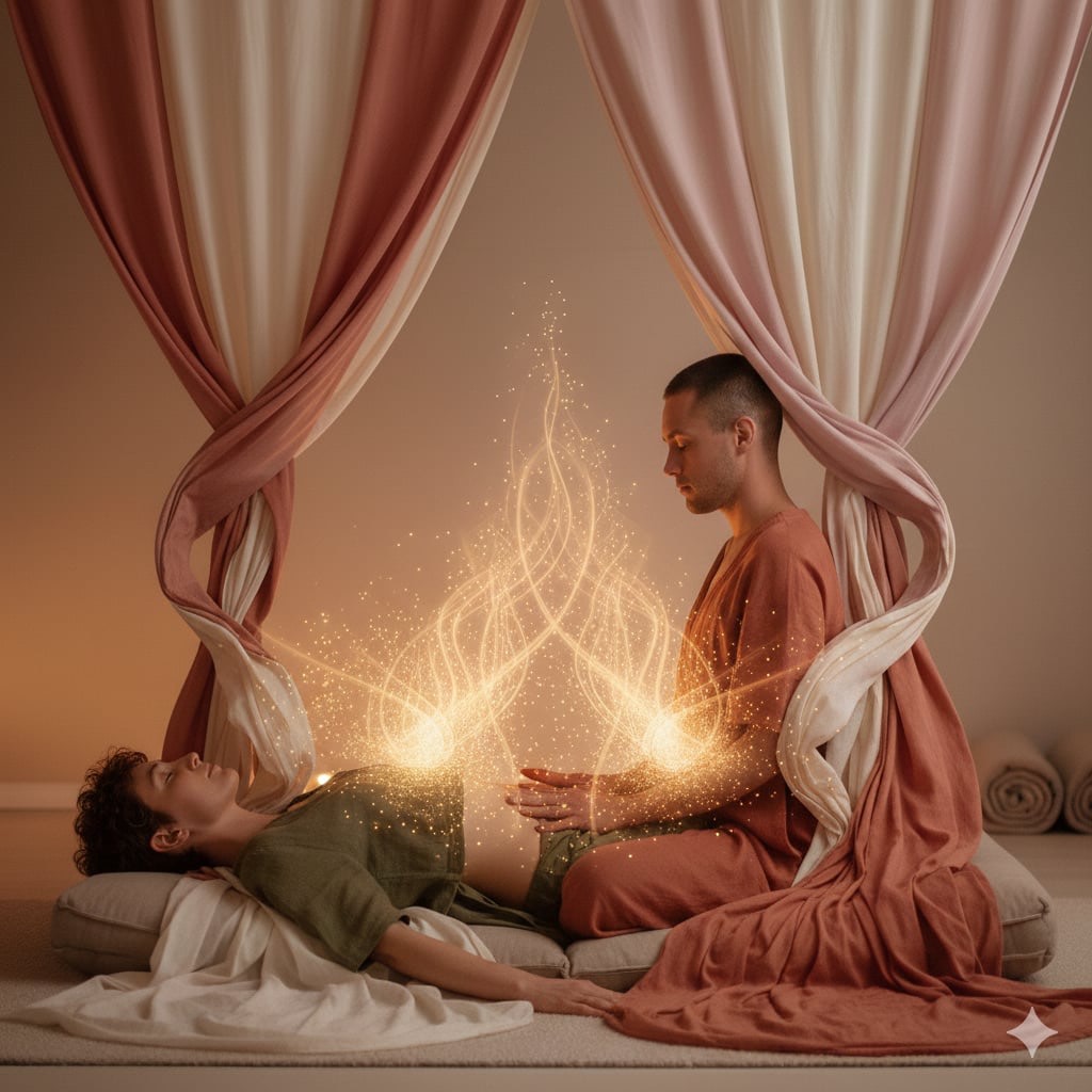 Presence & Play (🌶️🌶️) – Tantrisk elementmassage