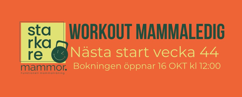 Workout Mammaledig