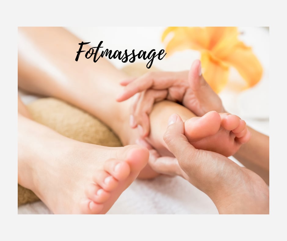 Fotmassage 40 min