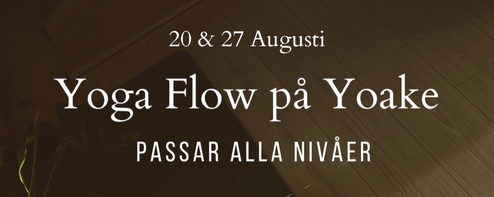 Yoga Flow - Alla nivåer