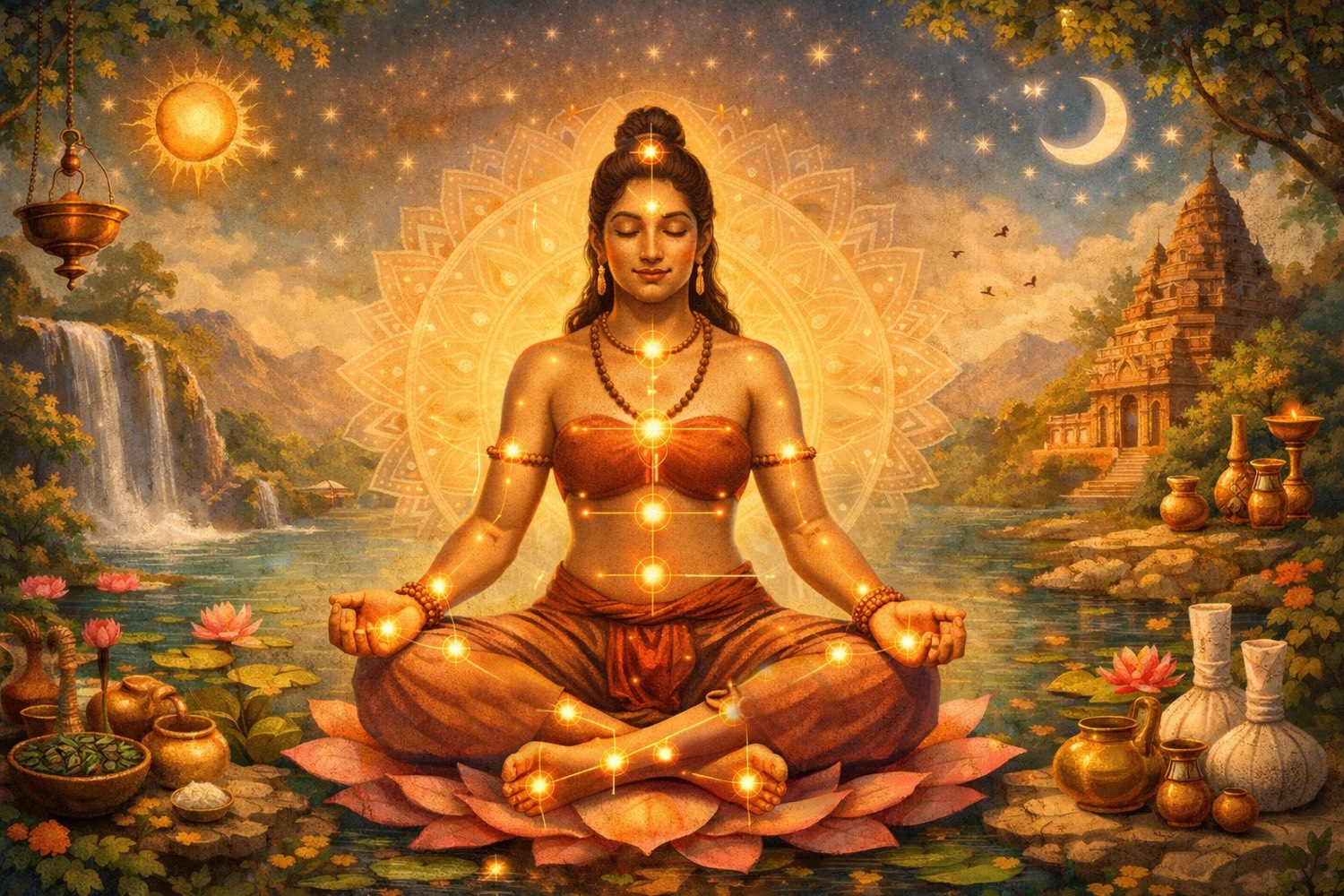 Marma-punkterna - dina gnistrande energicentra