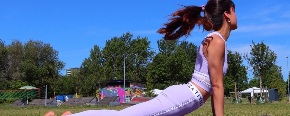Pilates i Parken 60 mins Pilates matwork