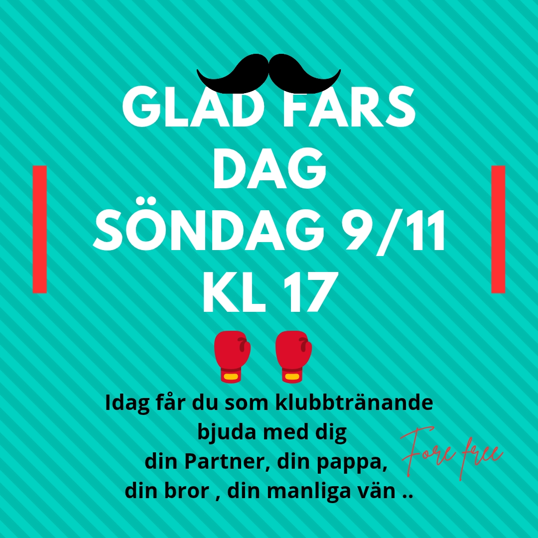 ✨️FARS dag ✨️HIIT me with BOX 9/11 Bjud med gratis!
