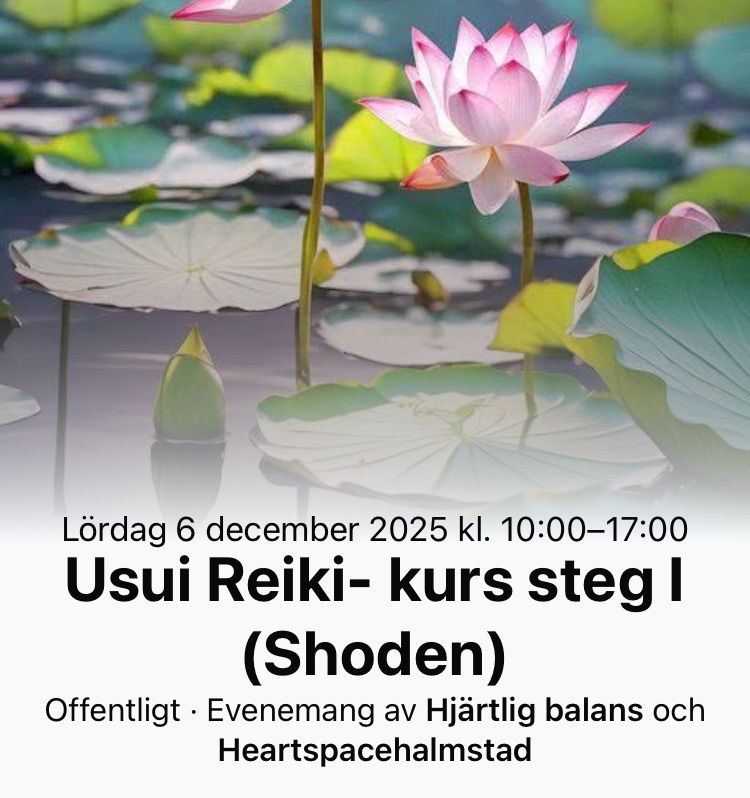 Helgkurs Usui Reiki 1, Shoden