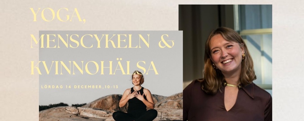 FÖRELÄSNING & YOGA - KVINNOHÄLSA OCH MENSCYKELN