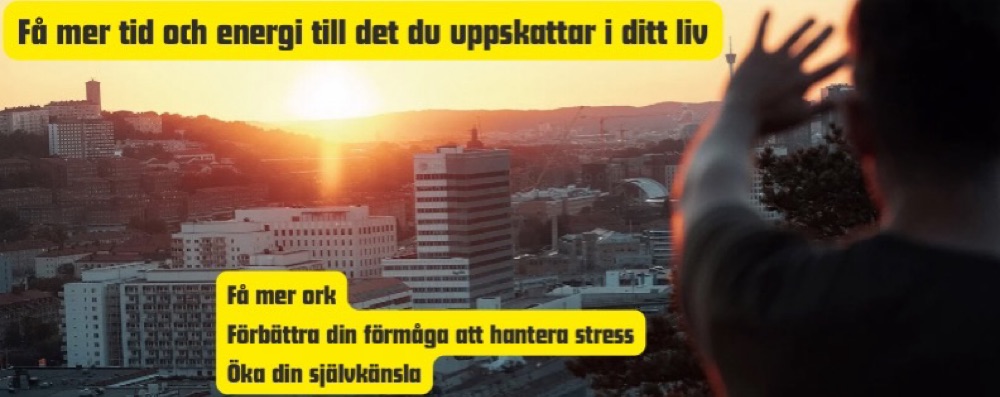 Workshop - Minska din trötthet och stress