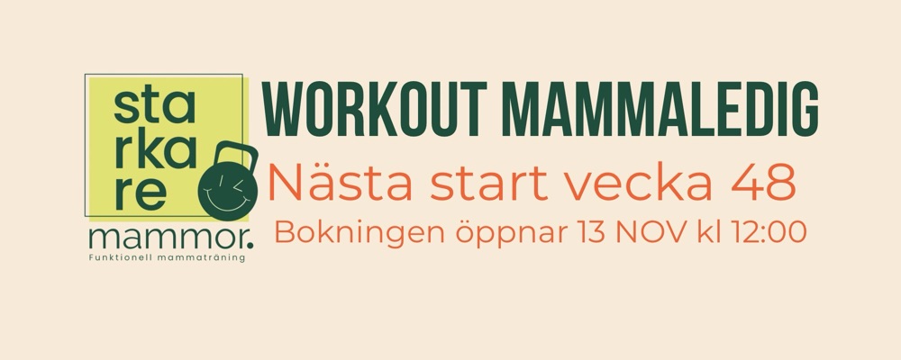 Workout Mammaledig