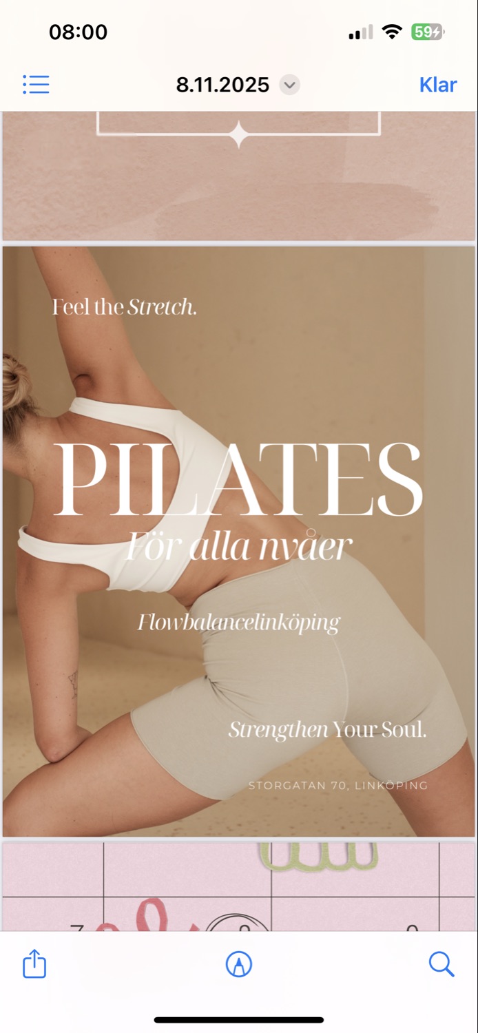 Pilates klass🌸